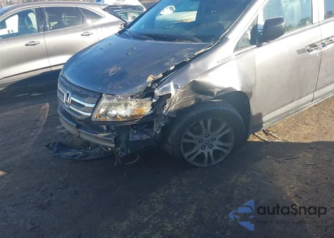 2011 Honda Odyssey Ex-L из США, поврежденный, VIN 5FNRL5H69BB065972